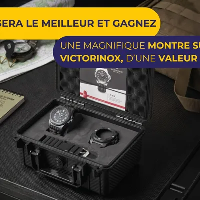 Gagnez votre montre Victorinox d'une valeur de 850€ !