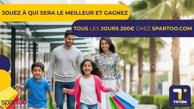 Gagnes tous les jours 200€ chez Spartoo.com !