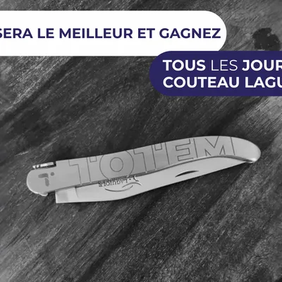 Gagnez votre couteau Laguiole Totem ! 