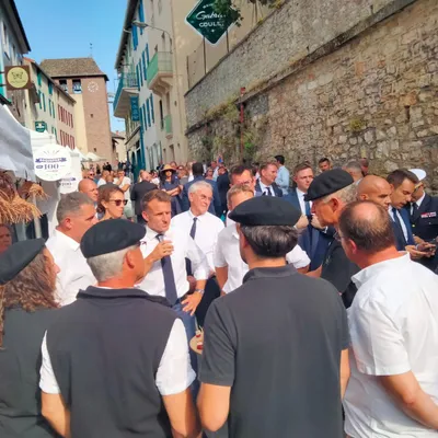Emmanuel Macron en Lozère pour la rentrée scolaire