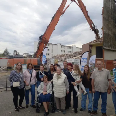 Cahors : la démolition du bâtiment R lance la métamorphose de...