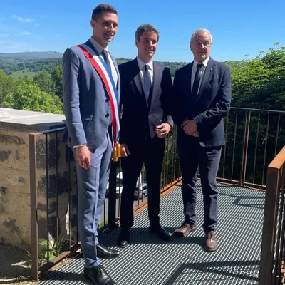 Présidentielle 2027 : Gabriel Attal annonce sa candidature en Aveyron