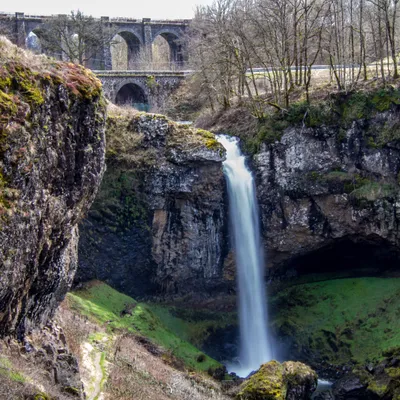 Six mois de travaux à la cascade de Salins