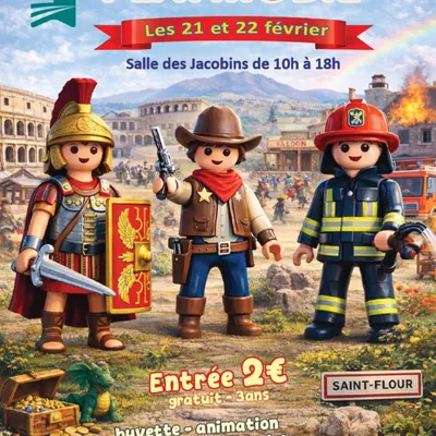 Un week-end 100% Playmobil à Saint-Flour 