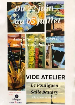 Vide atelier au Pouliguen 