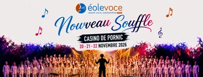 Nouveau Souffle – Eolevoce en concert au Casino de Pornic