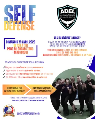 stage self défense féminin à machecoul saint même