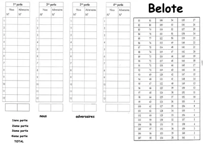 Concours de belote à Saint-Molf