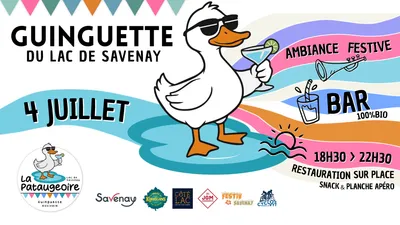 Soirée Guinguette au Lac de Savenay – Samedi 4 juillet 2026