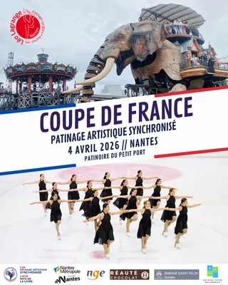 Coupe de France de patinage synchronisé à Nantes