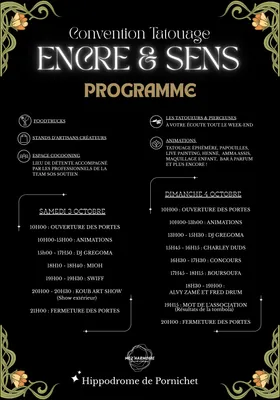 Convention tatouage ENCRE & SENS 