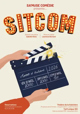 Comédie théâtre " Sitcom" au théâtre de La Gobinière à Orvault