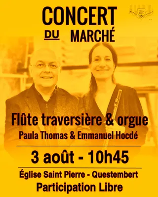 Concert du marché à Questembert