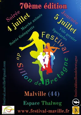 70 ans du Festival du Sillon de Bretagne à Malville (44)