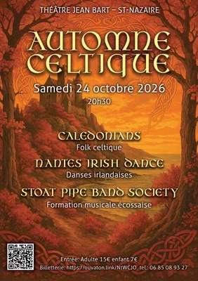 Automne Celtique le 24 octobre 2026 à 20h30