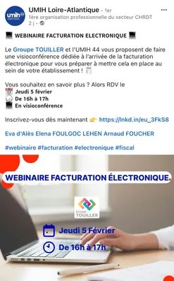 WEBINAIRE FACTURE ELECTRONIQUE