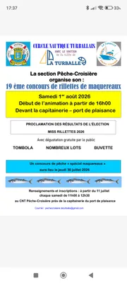 Concours de rillettes de maquereau et tombola