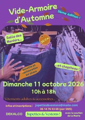 Vide-armoire d'automne