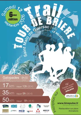 Trail tour de brière à Saint Malo de Guersac