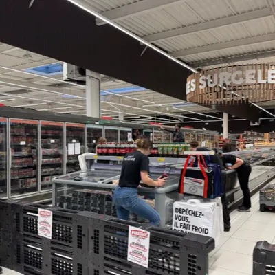 Cyberattaque dans la grande distribution : des centaines de tonnes...