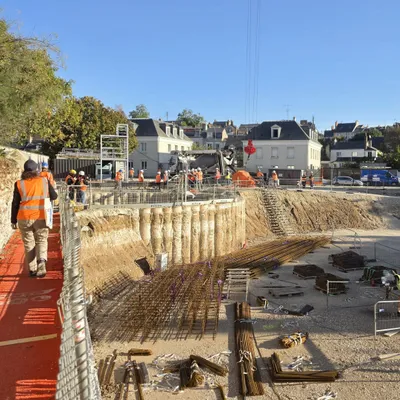 À Blois, un bassin géant pour éviter que trop d’eaux usées ne...