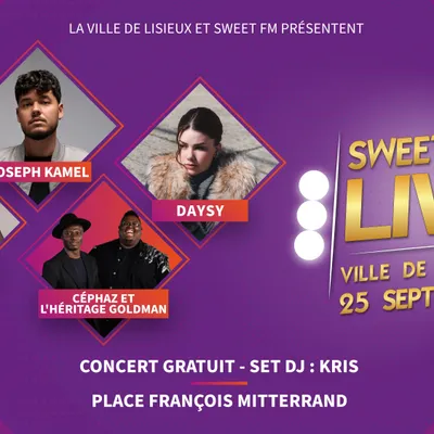 Le Sweet FM Live est de retour pour une nouvelle édition à Lisieux ! 