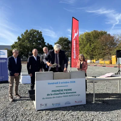 Au Mans, une nouvelle chaufferie biomasse pour une chaleur locale,...