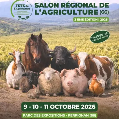 Agenda : 3 ème édition du salon régional de l'agriculture le...