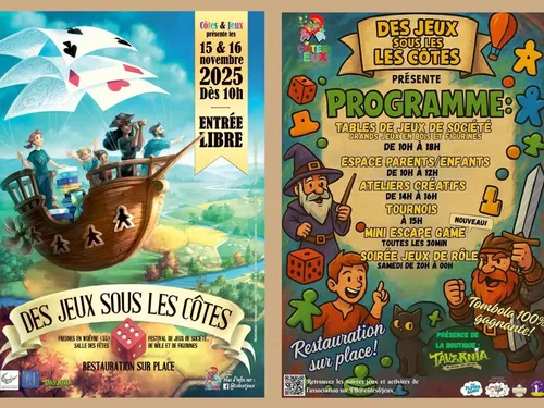 Des Jeux sous les Côtes revient les 15 et 16 novembre