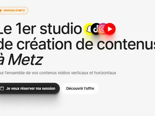 45 studios : le premier studio de création de contenus à Metz 