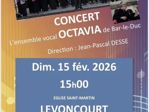 L'ensemble vocal Octavia se produira à Levoncourt