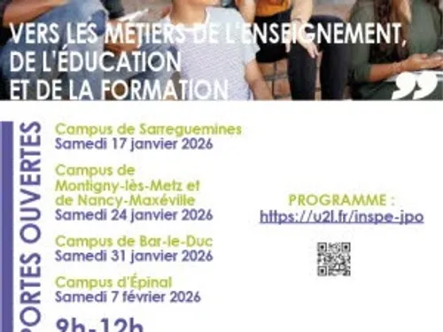 L'Inspé ouvre ses portes ce samedi à Bar-le-Duc