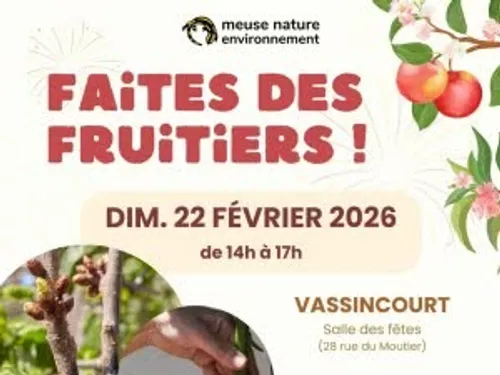 "Faites des fruits" : rendez-vous le 22 février à Vassincourt