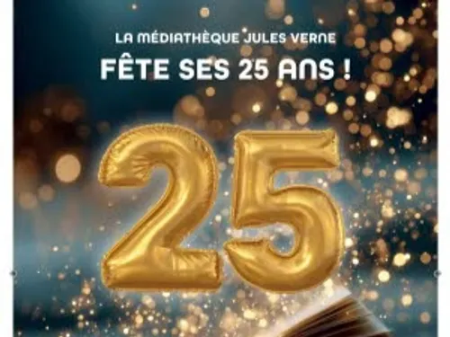 La médiathèque Jules Verne de Vandoeuvre fête ses 25 ans !