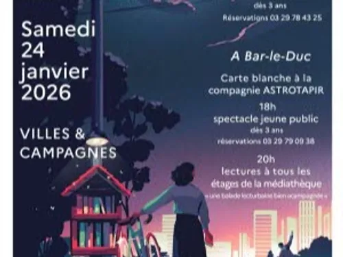 La nuit de la lecture revient à Bar-le-Duc