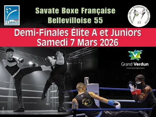 Sport : les demi-finales Elite A et Juniors de Savate arrivent à...