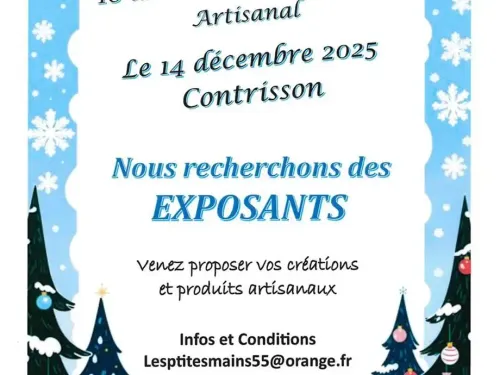 Idée de sortie : le marché de Noël artisanal de Contrisson (Meuse)