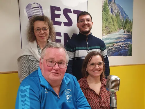 Le club haltérophilie de Durstel (Freddy Brua, à Adrien, Harmonie...