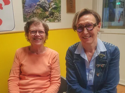 Le Rotary : Marie-Rose Osswald (marche rose d'Ingwiller) et...