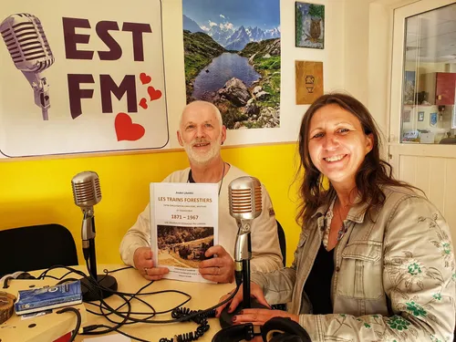 André Linard, ancien cheminot et trésorier de la SHAL de Sarrebourg...
