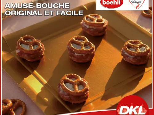 Apéro facile avec les Bretzels Boehli