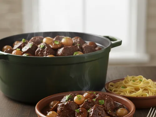 Bœuf bourguignon traditionnel