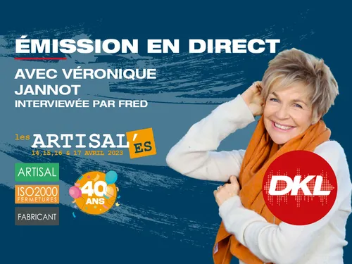REPLAY VERONIQUE JANNOT, INVITÉE DES ARTISAL'ES A BURNHAUPT-LE-BAS