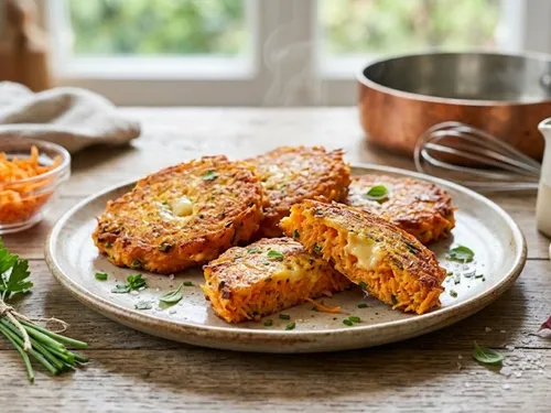Galettes de carottes