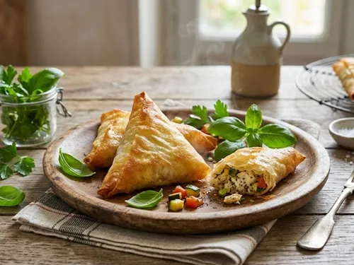 Samoussas au poisson