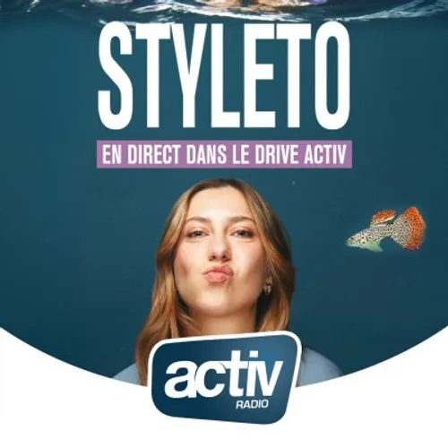 Styleto en interview en studio dans le DRIVE  avant son concert au FIL de St Etienne