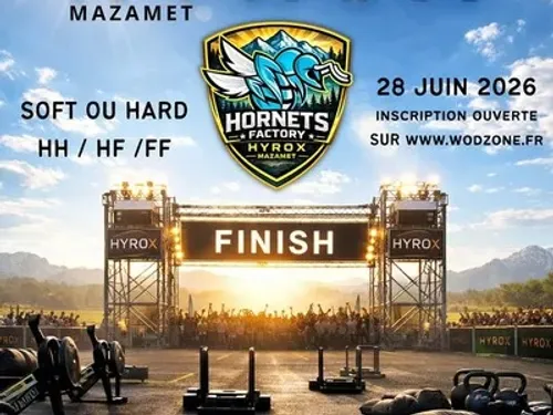 Course Hyrox à Mazamet