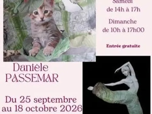 Burlats : Exposition de sculptures et collages au Pavillon Adélaïde