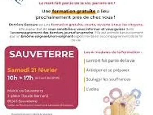 Sauveterre : Apprenez les gestes qui comptent avec la formation...