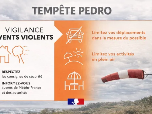 Tempête Pedro : la région de nouveau frappée par des pluies...